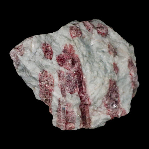 3.1" Natural Rough Pink Tourmaline on Crystal Quartz Mineral Specimen Brazil - Fossil Age Minerals