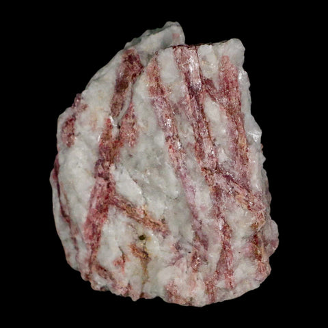 2.6" Natural Rough Pink Tourmaline on Crystal Quartz Mineral Specimen Brazil - Fossil Age Minerals