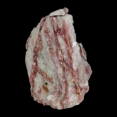 2.6" Natural Rough Pink Tourmaline on Crystal Quartz Mineral Specimen Brazil - Fossil Age Minerals