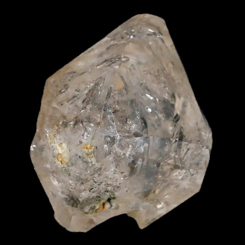 1.6" Natural Clear Skeletal Crystal Quartz Point Fenestra Quartz Imilchil Morocco - Fossil Age Minerals