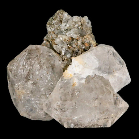1.9" Natural Clear Skeletal Crystal Quartz Point Fenestra Quartz Imilchil Morocco