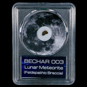 Moon Rock Lunar Meteorite Bechar 003 Algerian Sahara Desert Discovered 2022 COA