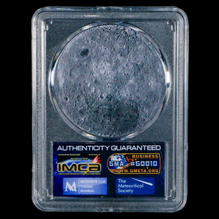 Moon Rock Lunar Meteorite Bechar 003 Algerian Sahara Desert Discovered 2022 COA