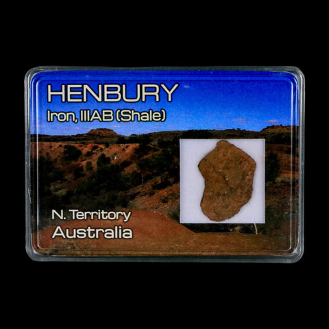 1" Henbury Meteorite Specimen Australia Northern Territory 1.92 Grams Display - Fossil Age Minerals