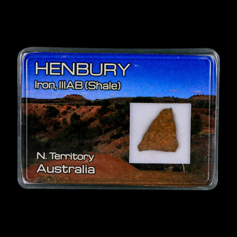 0.7" Henbury Meteorite Specimen Australia Northern Territory 1.61 Grams Display - Fossil Age Minerals