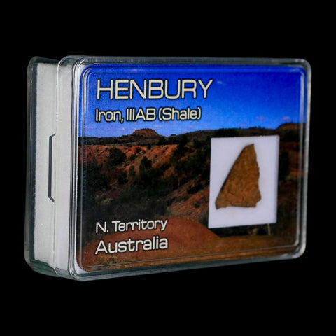 0.7" Henbury Meteorite Specimen Australia Northern Territory 1.61 Grams Display - Fossil Age Minerals