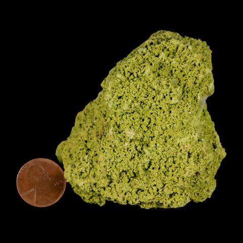 2.5" Rough Green Nontronite Mineral Specimen Jove Lauriano Minas Gerais Brazil - Fossil Age Minerals