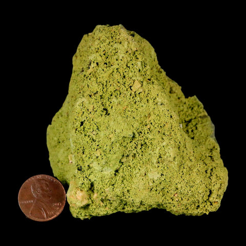 3" Rough Green Nontronite Mineral Specimen Jove Lauriano Minas Gerais Brazil - Fossil Age Minerals