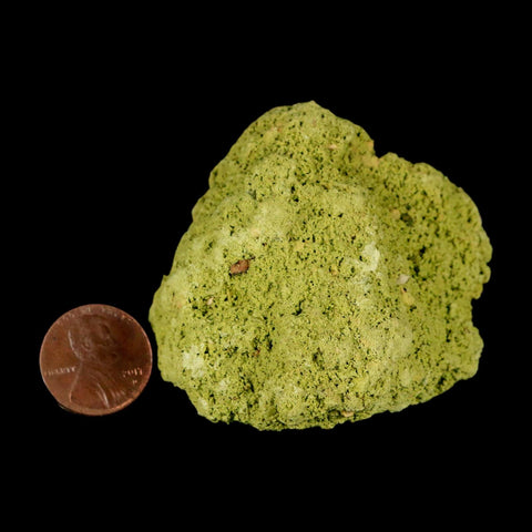 2.4" Rough Green Nontronite Mineral Specimen Jove Lauriano Minas Gerais Brazil - Fossil Age Minerals