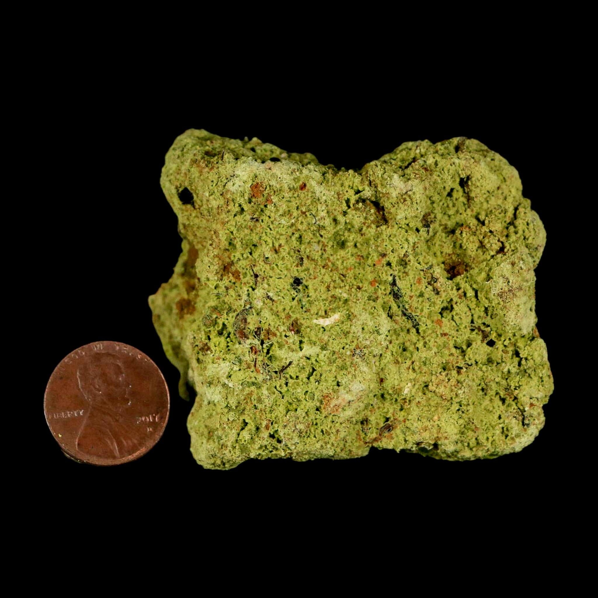 2.6" Rough Green Nontronite Mineral Specimen Jove Lauriano Minas Gerais Brazil - Fossil Age Minerals