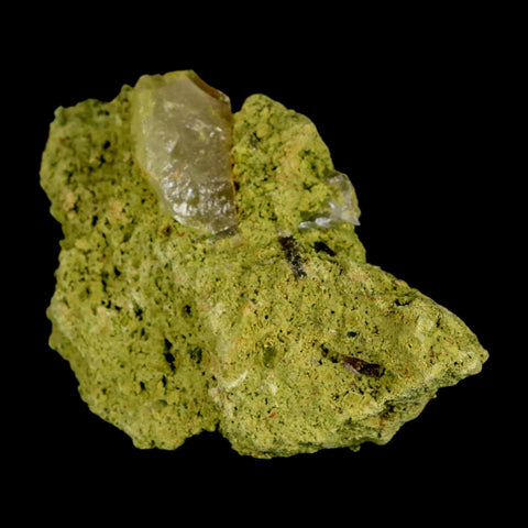 3.1" Rough Green Nontronite Mineral Specimen Jove Lauriano Minas Gerais Brazil - Fossil Age Minerals