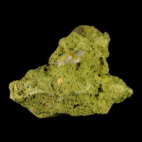 3.1" Rough Green Nontronite Mineral Specimen Jove Lauriano Minas Gerais Brazil - Fossil Age Minerals