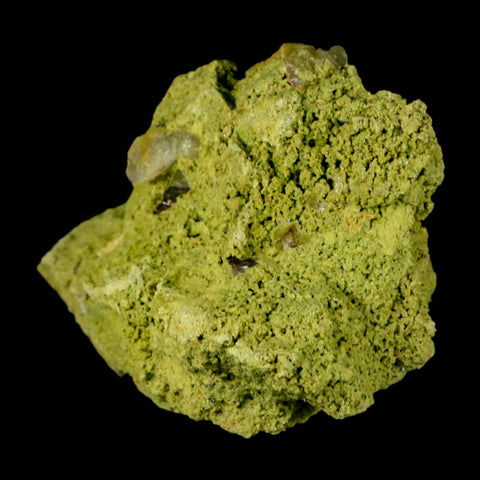3.1" Rough Green Nontronite Mineral Specimen Jove Lauriano Minas Gerais Brazil - Fossil Age Minerals