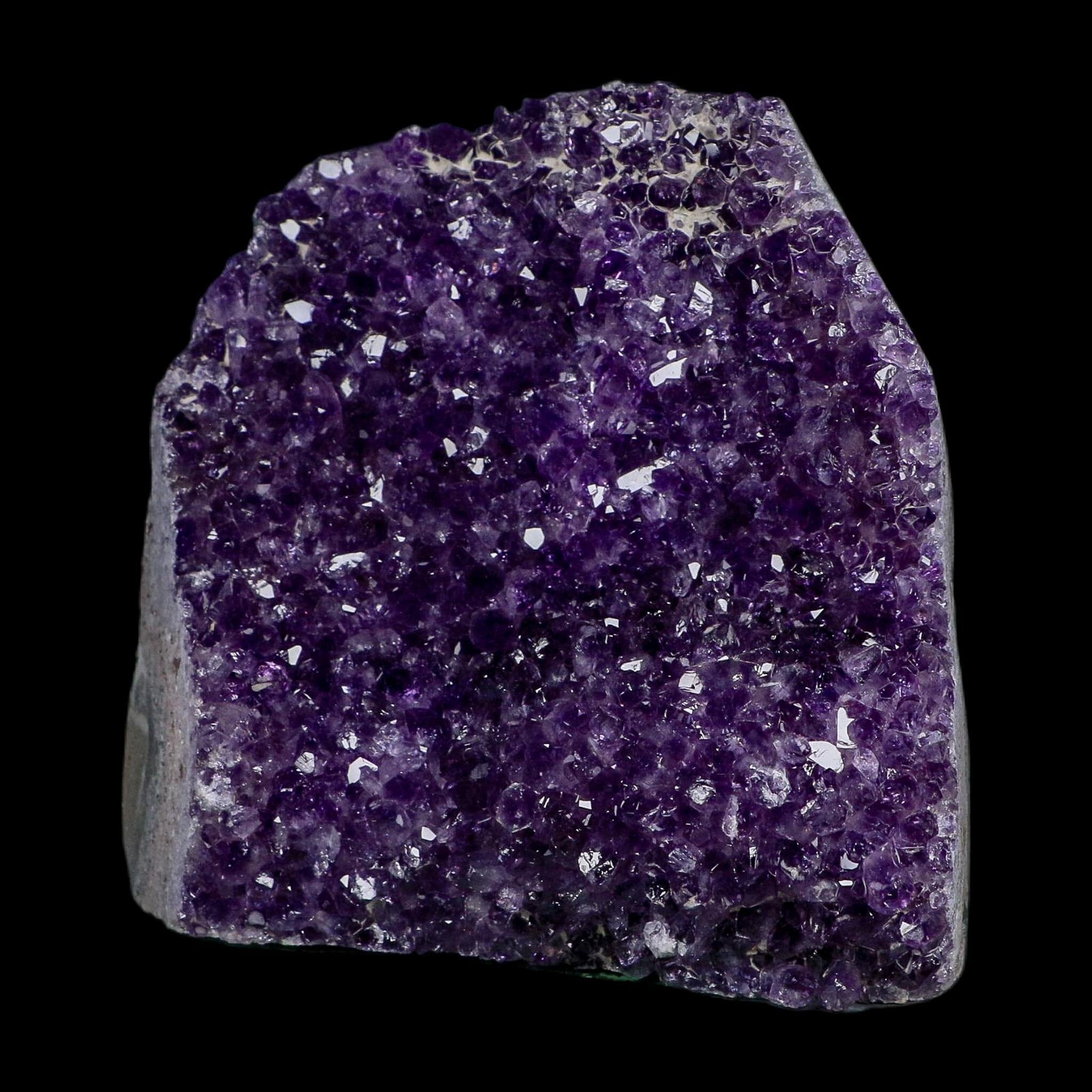 4.7" Rough Purple Amethyst Crystal Cluster Mineral Specimen Brazil Self Standing