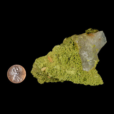 3.2" Rough Green Nontronite Mineral Specimen Jove Lauriano Minas Gerais Brazil - Fossil Age Minerals