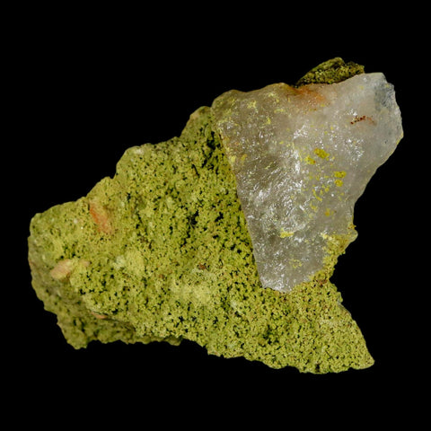 3.2" Rough Green Nontronite Mineral Specimen Jove Lauriano Minas Gerais Brazil - Fossil Age Minerals