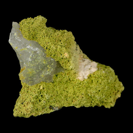 3.2" Rough Green Nontronite Mineral Specimen Jove Lauriano Minas Gerais Brazil