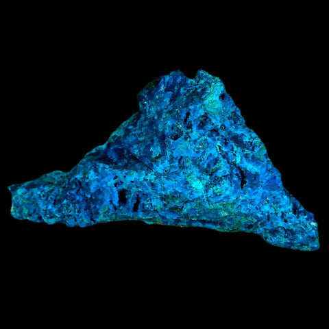 3.6" Chrysocolla Malachite Rare Botryoidal Grape Crystal Teal And Green From Peru - Fossil Age Minerals