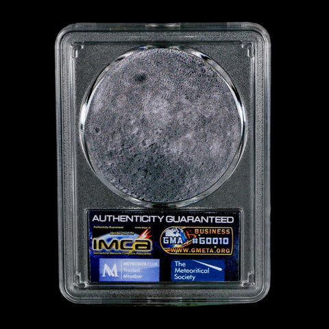 Moon Rock Lunar Meteorite Bechar 003 Algerian Sahara Desert Discovered 2022 COA