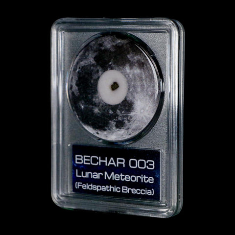 Moon Rock Lunar Meteorite Bechar 003 Algerian Sahara Desert Discovered 2022 COA