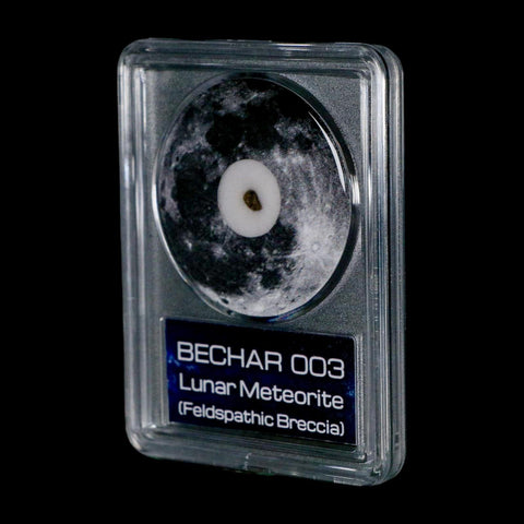 Moon Rock Lunar Meteorite Bechar 003 Algerian Sahara Desert Discovered 2022 COA