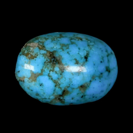1.3" Natural Polished Teal Turquoise Gemstone Mineral Specimen Cab