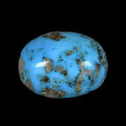 1" Natural Polished Teal Turquoise Gemstone Mineral Specimen Cab
