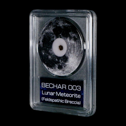 Moon Rock Lunar Meteorite Bechar 003 Algerian Sahara Desert Discovered 2022 COA
