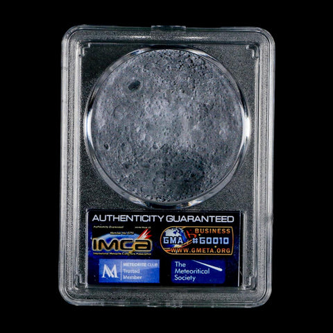 Moon Rock Lunar Meteorite Bechar 003 Algerian Sahara Desert Discovered 2022 COA