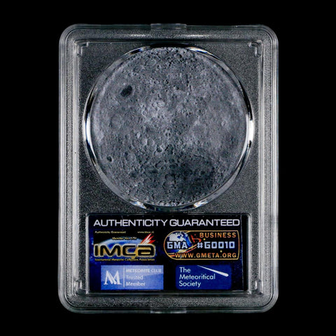 Moon Rock Lunar Meteorite Bechar 003 Algerian Sahara Desert Discovered 2022 COA