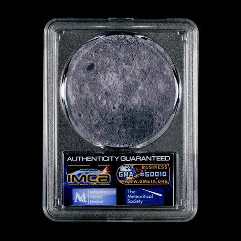 Moon Rock Lunar Meteorite Bechar 003 Algerian Sahara Desert Discovered 2022 COA