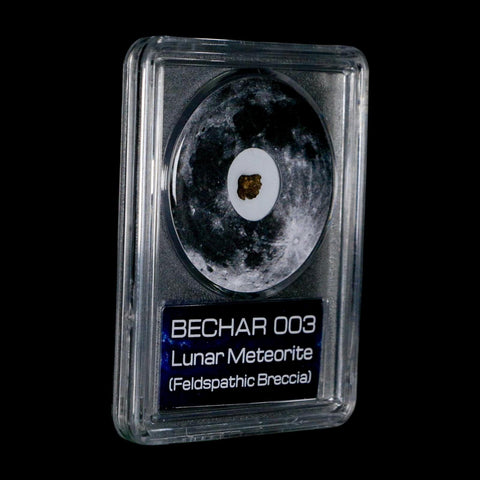 Moon Rock Lunar Meteorite Bechar 003 Algerian Sahara Desert Discovered 2022 COA
