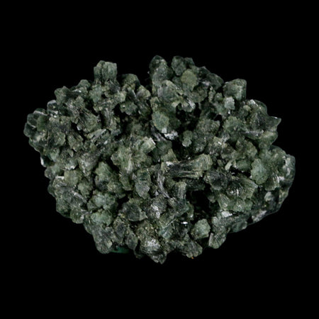 3.1" Rough Dark Green Prehnite Crystal Mineral Specimen Location Imilchil, Morocco