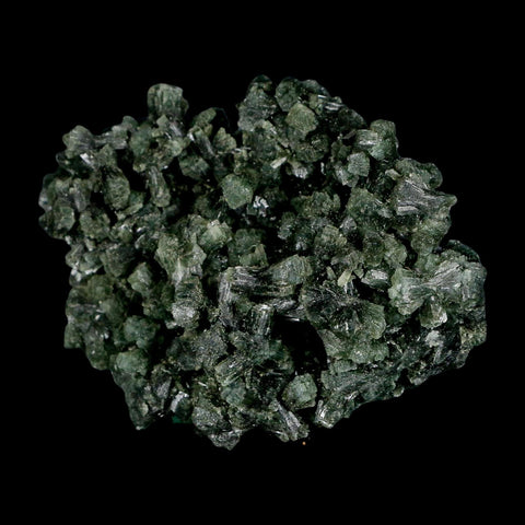 3.1" Rough Dark Green Prehnite Crystal Mineral Specimen Location Imilchil, Morocco - Fossil Age Minerals