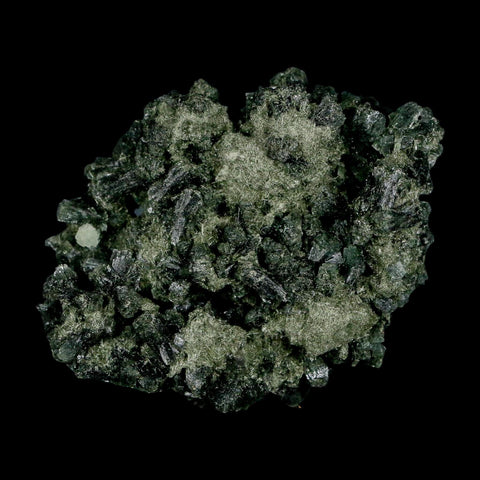 3.1" Rough Dark Green Prehnite Crystal Mineral Specimen Location Imilchil, Morocco - Fossil Age Minerals
