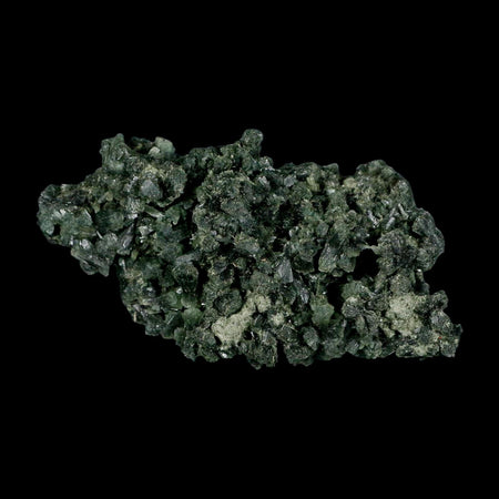4.3" Rough Dark Green Prehnite Crystal Mineral Specimen Location Imilchil, Morocco