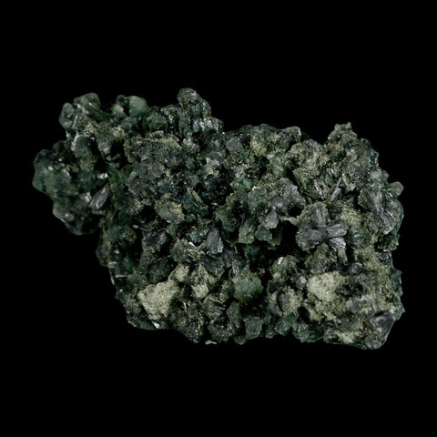 4.3" Rough Dark Green Prehnite Crystal Mineral Specimen Location Imilchil, Morocco - Fossil Age Minerals