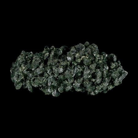 3.7" Rough Dark Green Prehnite Crystal Mineral Specimen Location Imilchil, Morocco