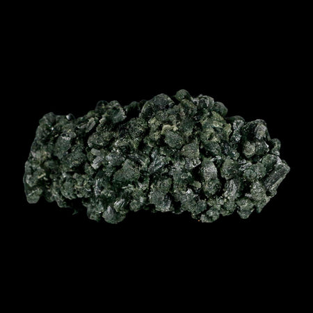 3.7" Rough Dark Green Prehnite Crystal Mineral Specimen Location Imilchil, Morocco