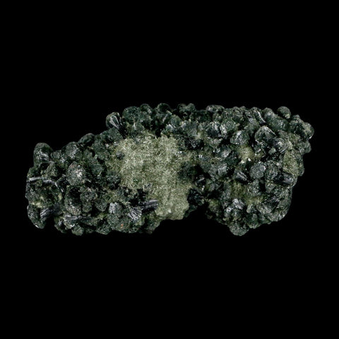 3.7" Rough Dark Green Prehnite Crystal Mineral Specimen Location Imilchil, Morocco - Fossil Age Minerals