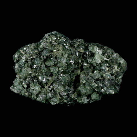 3.8" Rough Dark Green Prehnite Crystal Mineral Specimen Location Imilchil, Morocco - Fossil Age Minerals