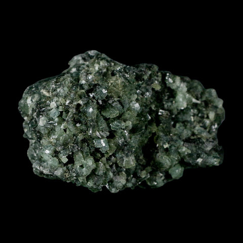3.8" Rough Dark Green Prehnite Crystal Mineral Specimen Location Imilchil, Morocco - Fossil Age Minerals