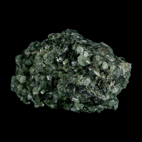 3.8" Rough Dark Green Prehnite Crystal Mineral Specimen Location Imilchil, Morocco - Fossil Age Minerals