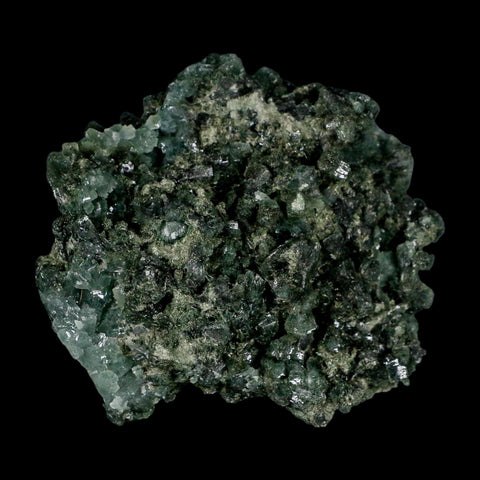 3.4" Rough Dark Green Prehnite Crystal Mineral Specimen Location Imilchil, Morocco - Fossil Age Minerals