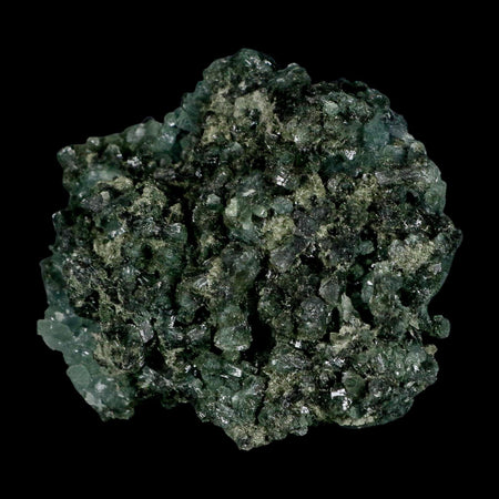 3.4" Rough Dark Green Prehnite Crystal Mineral Specimen Location Imilchil, Morocco