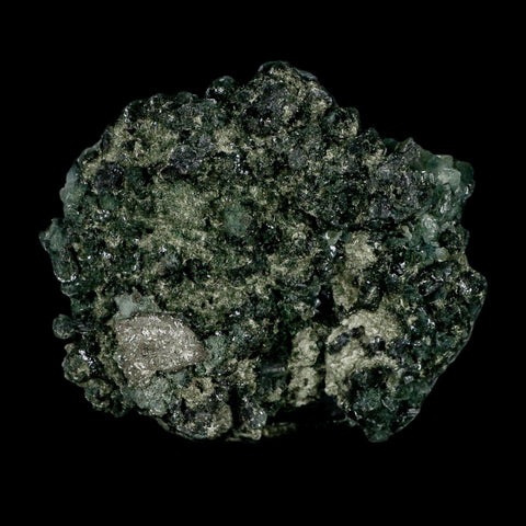 3.4" Rough Dark Green Prehnite Crystal Mineral Specimen Location Imilchil, Morocco - Fossil Age Minerals