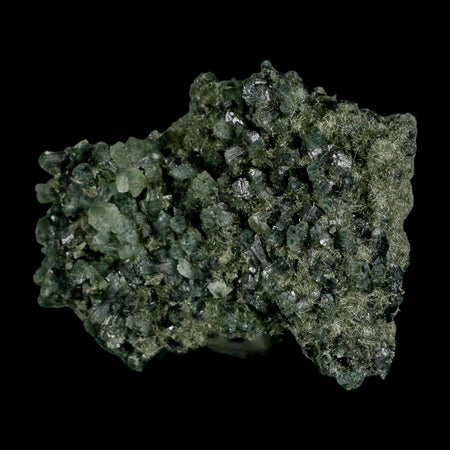 3.9" Rough Dark Green Prehnite Crystal Mineral Specimen Location Imilchil, Morocco