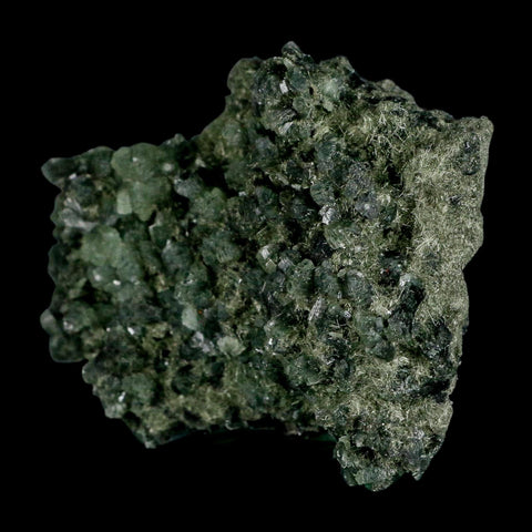 3.9" Rough Dark Green Prehnite Crystal Mineral Specimen Location Imilchil, Morocco - Fossil Age Minerals
