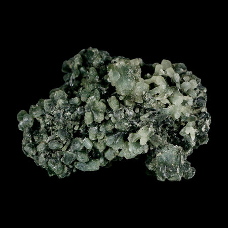 3" Rough Dark Green Prehnite Crystal Mineral Specimen Location Imilchil, Morocco