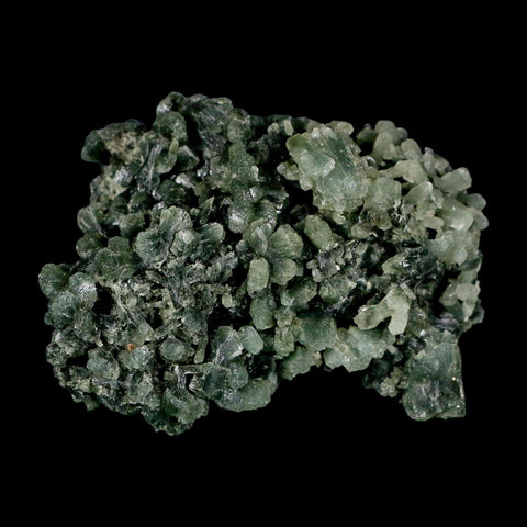 3" Rough Dark Green Prehnite Crystal Mineral Specimen Location Imilchil, Morocco - Fossil Age Minerals